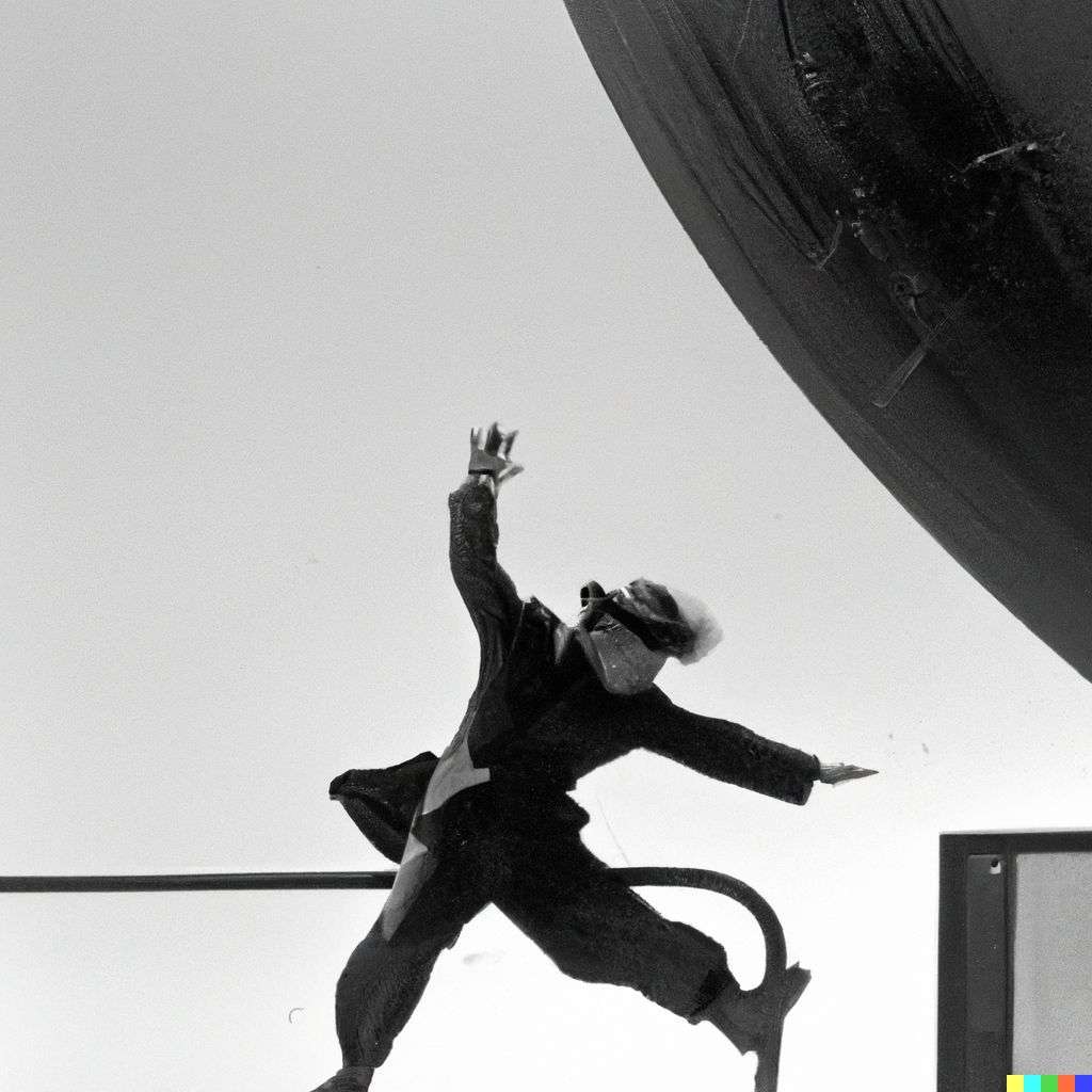 the discovery of gravity, photograph taken by Peter Lindbergh